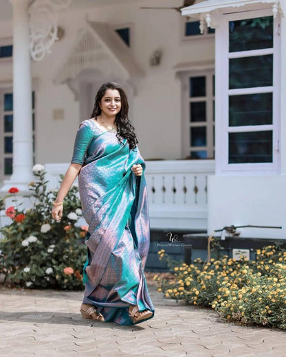 Sustainable Elegance in Banarasi Soft Silk