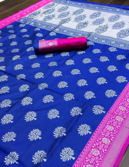 Luxurious Banarasi Soft Silk Saree – Iconic Wedding Collection