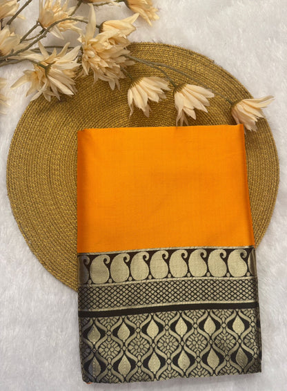 Elegant Simplicity in Banarasi Soft Silk – A Modern Minimalist's Dream
