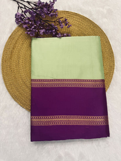Elegant Simplicity in Banarasi Soft Silk – A Modern Minimalist's Dream
