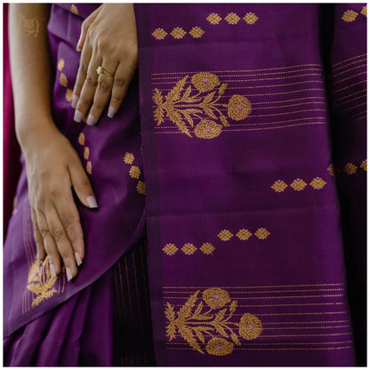 Experience Royal Elegance with  Banarasi Soft Silk Saree featuring Silver Zari Weaving