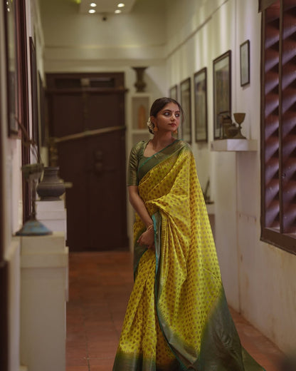 Elegant Simplicity in Banarasi Soft Silk – A Modern Minimalist's Dream