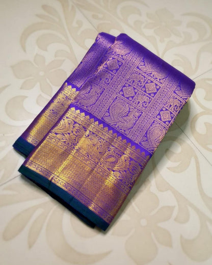 Banarasi Soft Silk Saree – Minimalistic Grace in Every Drape
