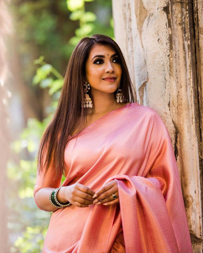 One-of-a-Kind Banarasi Silk Saree – A Creation That Speaks Elegance