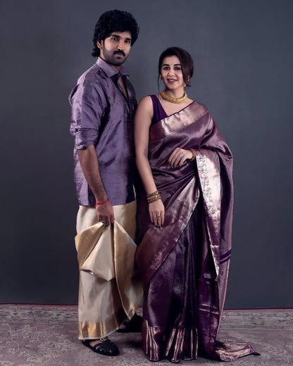 Banarasi Soft Silk Saree – Classic Simplicity with Lasting Elegance