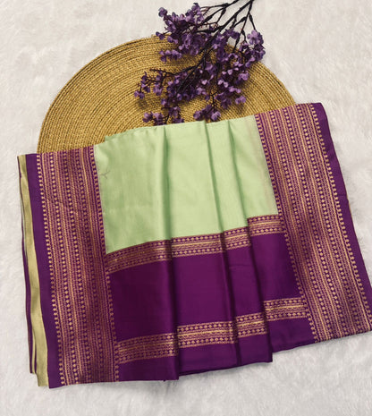 Elegant Simplicity in Banarasi Soft Silk – A Modern Minimalist's Dream