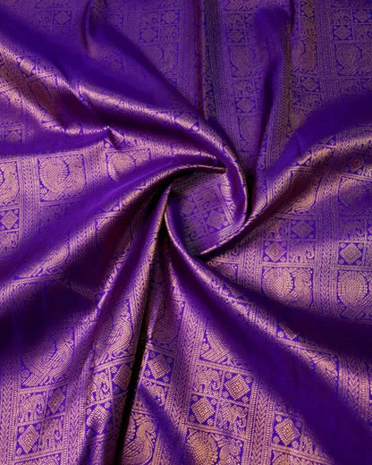 Banarasi Soft Silk Saree – Minimalistic Grace in Every Drape