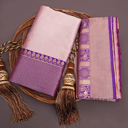 Banarasi Soft Silk Saree – Effortless Elegance with Gold Zari