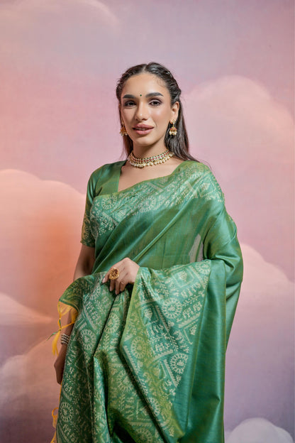 Unveil Your Elegance: Soft Banglori Raw Silk Saree for Every Occasion