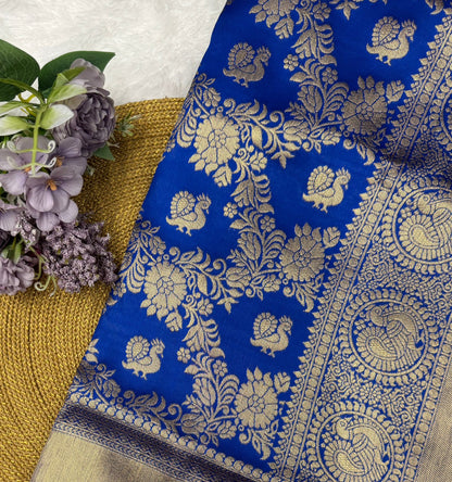 Elegant Simplicity in Banarasi Soft Silk – A Modern Minimalist's Dream