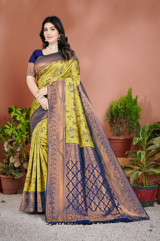 Banarasi Pure Zari Silk Saree