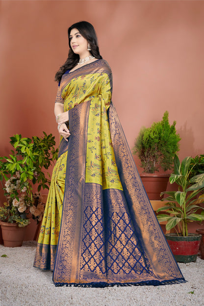 Banarasi Pure Zari Silk Saree