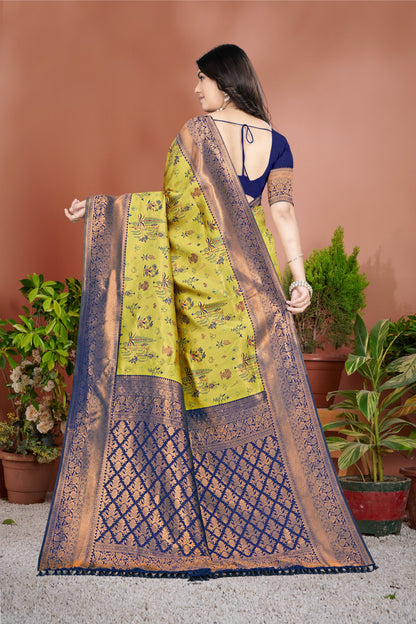 Banarasi Pure Zari Silk Saree
