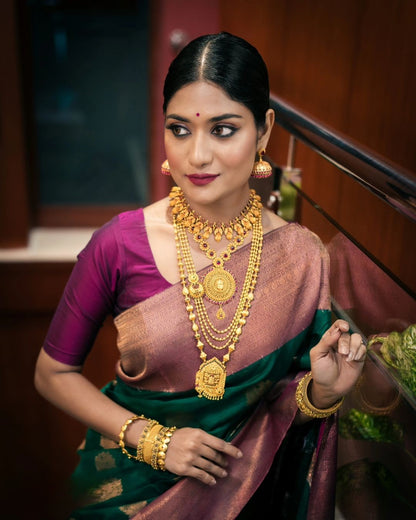 Exquisite Banarasi Soft Silk Saree – Ideal for Festive & Wedding Wear