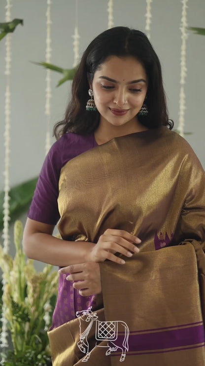 Timeless Banarasi Soft Silk Saree with Intricate Zari Weaving